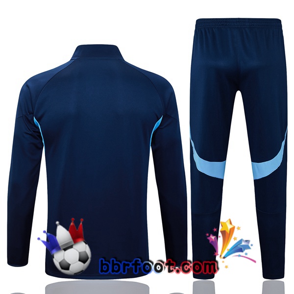 Survetement Foot - Veste Arsenal Bleu Royal 2025/2026
