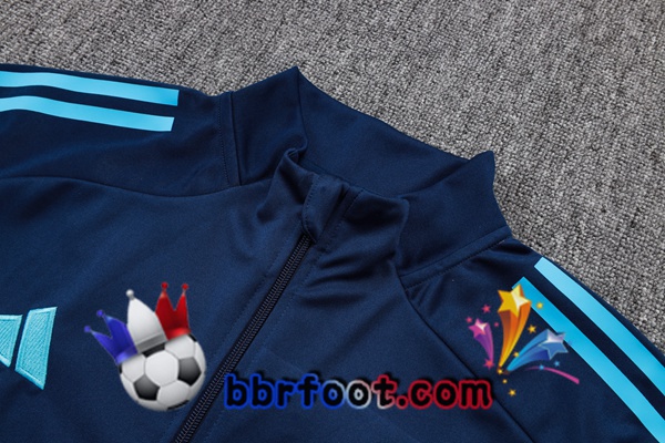 Survetement Foot - Veste Arsenal Bleu Royal 2025/2026