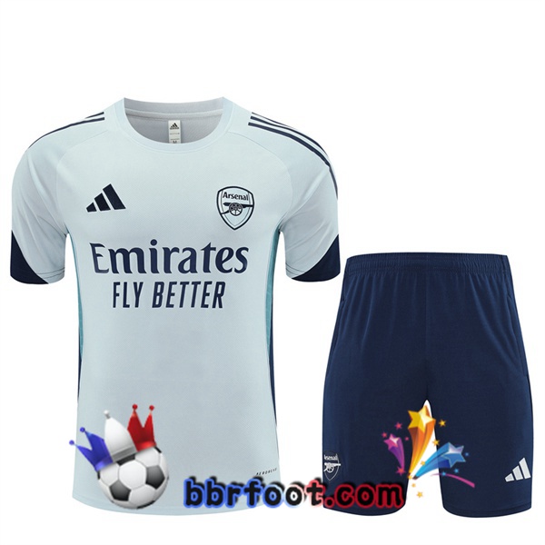 Ensemble Training T-Shirts Arsenal + Shorts Vert 2025/2026