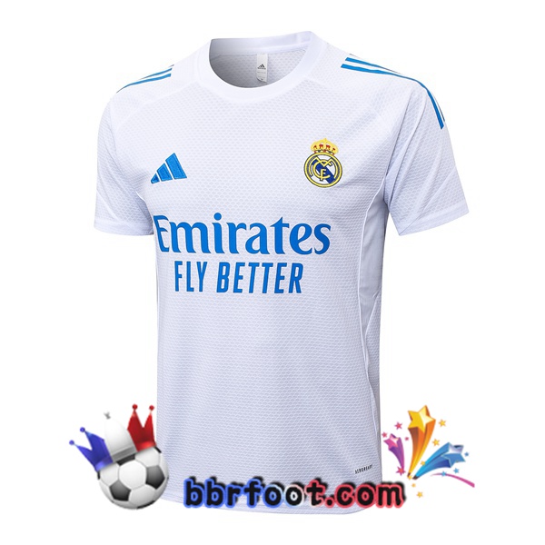 Training T-Shirts Real Madrid Blanc 2025/2026