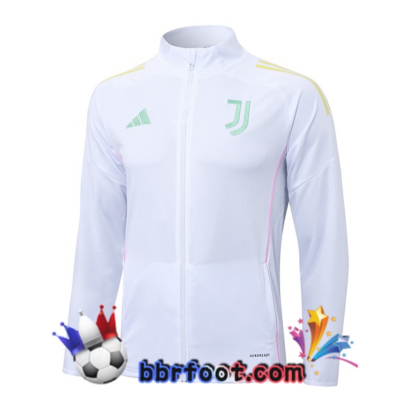 Veste Foot Juventus Blanc 2025/2026