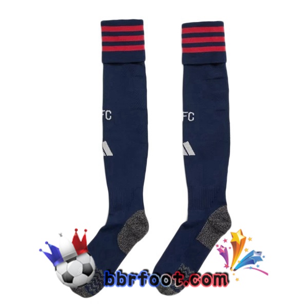Chaussettes Foot Arsenal Exterieur Bleu Royal 2025/2026