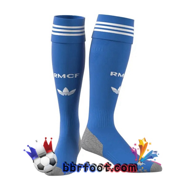 Chaussettes Foot Real Madrid Third Bleu 2025/2026