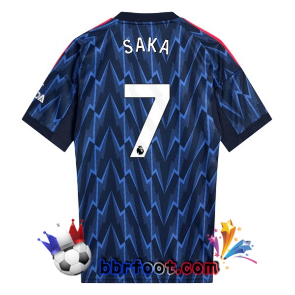 Maillot Foot Arsenal (SAKA 7) Exterieur Bleu Royal 2025/2026 Maillot Foot Arsenal (SAKA 7) Exterieur Bleu Royal 2025/2026