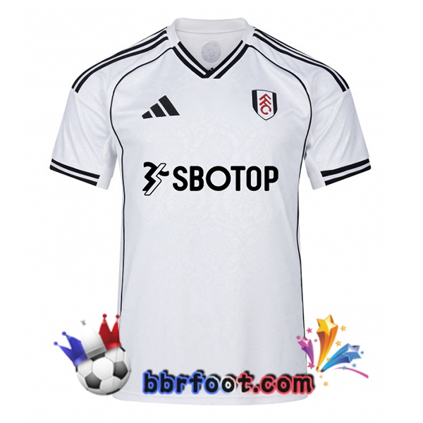 Maillot Foot Fulham FC Domicile Blanc 2025/2026
