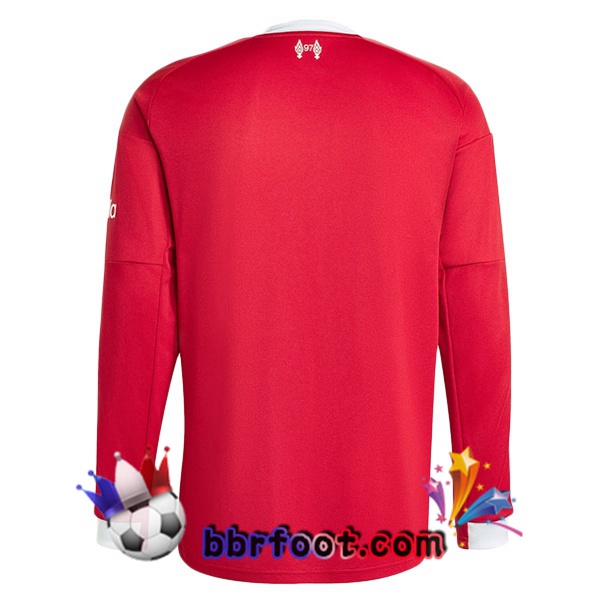 Maillot Foot FC Liverpool Domicile Manche longue Rouge 2025/2026