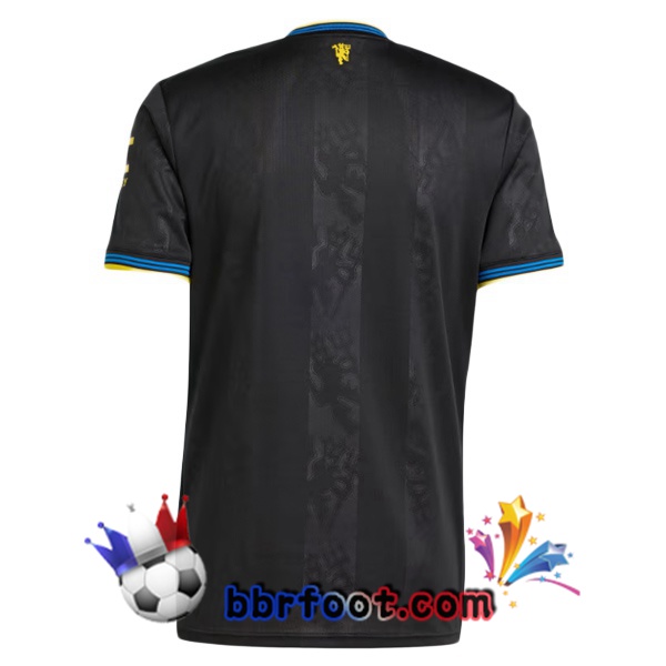 Maillot Foot Manchester United Third Noir 2025/2026