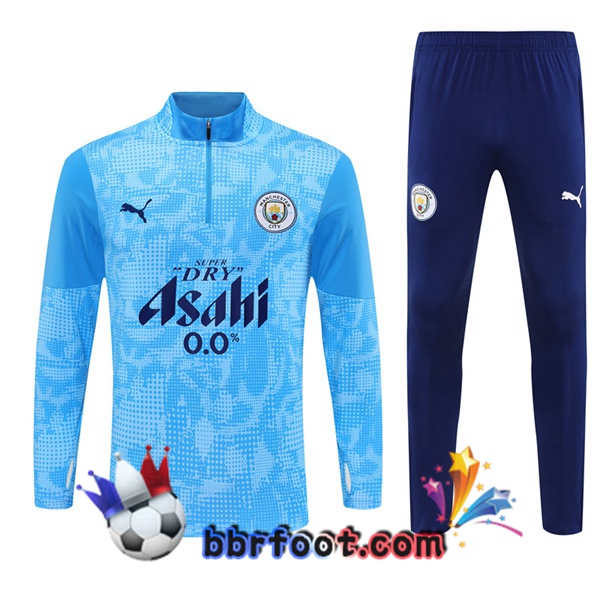 Survetement Foot Manchester City Bleu 2025/2026