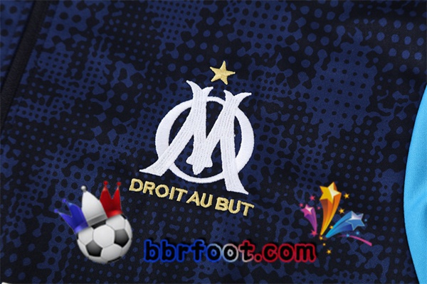Survetement Foot Marseille OM Bleu Royal 2025/2026