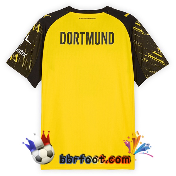 Maillot Foot Dortmund BVB Domicile Jaune 2025/2026