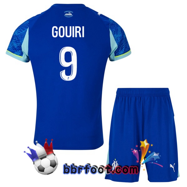 Maillot Foot Marseille OM (GOUIRI 9) Enfant Third Bleu 2025/2026