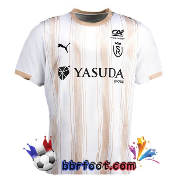 Maillot Foot Stade de Reims Exterieur Blanc 2025/2026
