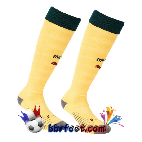 Chaussettes Foot AC Milan Third Jaune 2025/2026