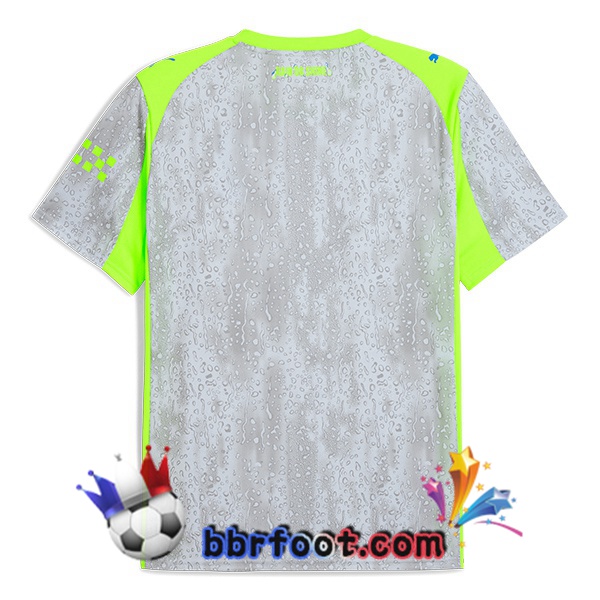 Maillot Foot Manchester City Third Gris Vert 2025/2026