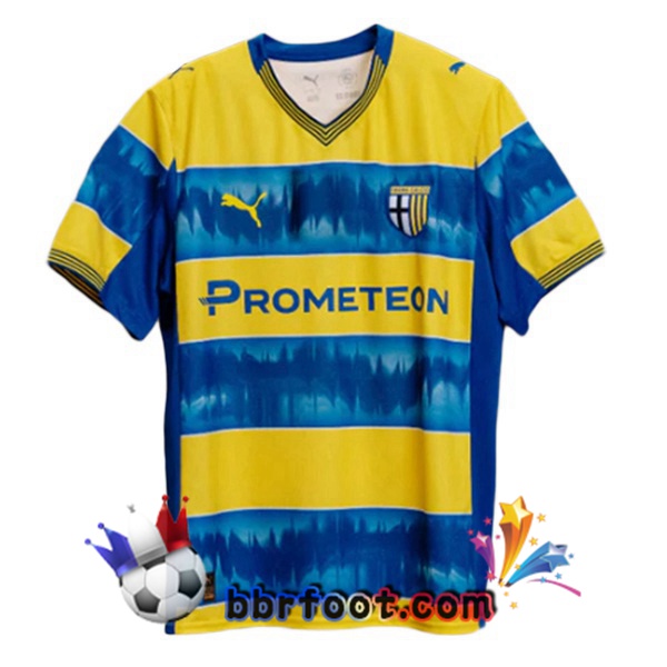 Maillot Foot Parma Calcio Exterieur Jaune Bleu 2025/2026
