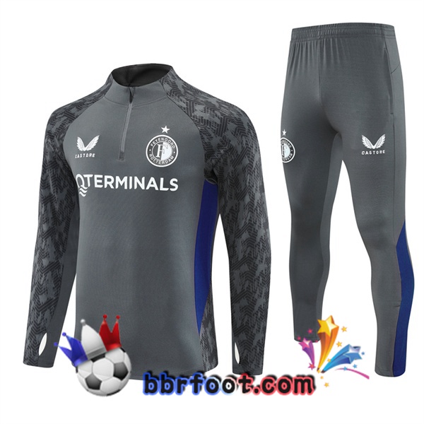 Survetement Foot Feyenoord Gris 2025/2026