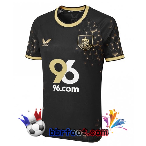 Maillot Foot Burnley Third Noir 2025/2026