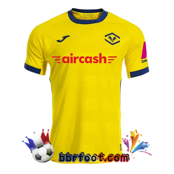Maillot Foot Hellas Verone Exterieur Jaune 2025/2026