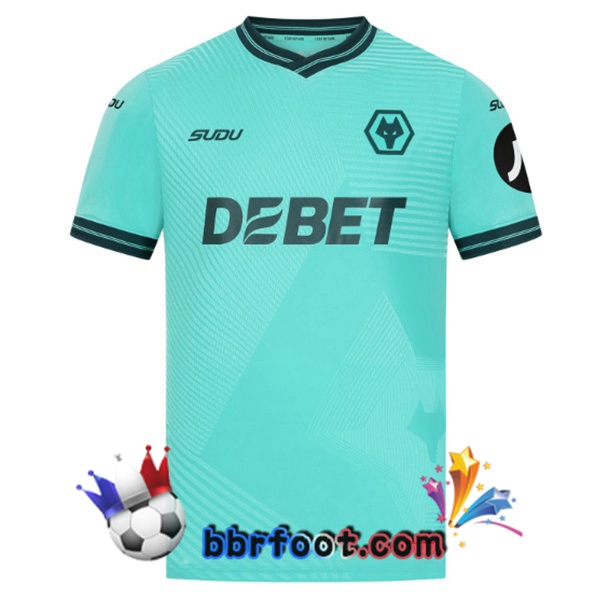 Maillot Foot Wolves Exterieur Vert 2025/2026