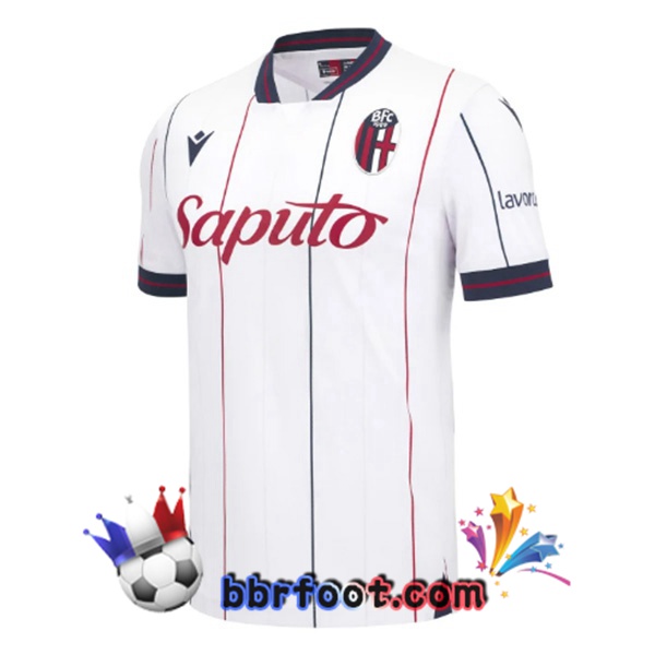 Maillot Foot Bologne Exterieur Blanc 2025/2026