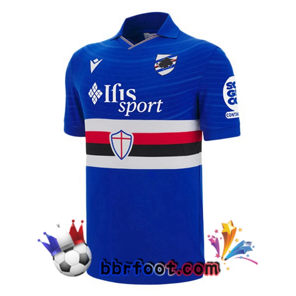 Maillot Foot UC Sampdoria Domicile Bleu 2025/2026