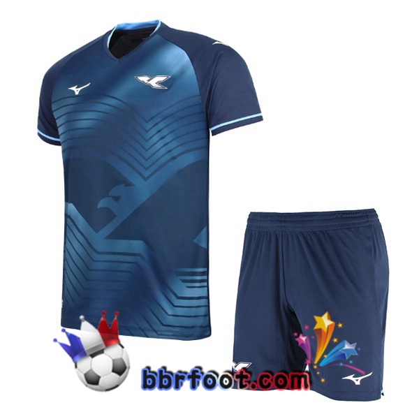 Maillot Foot SS Lazio Enfant Third Bleu Royal 2025/2026
