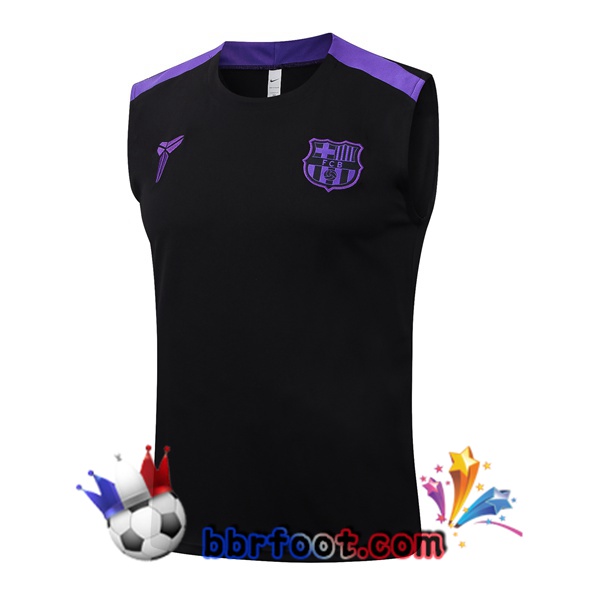 Gilet Foot FC Barcelone Noir 2025/2026