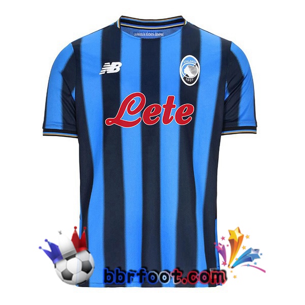 Maillot Foot Atalanta Domicile Bleu Noir 2025/2026