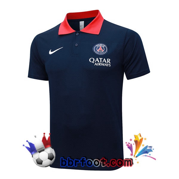 Polo Foot Paris PSG Bleu Royal 2025/2026