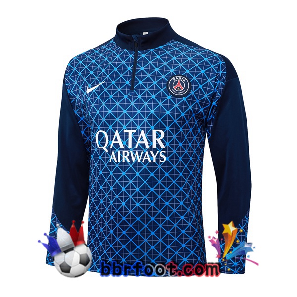 Sweatshirts Homme Paris PSG Bleu Royal 2025/2026