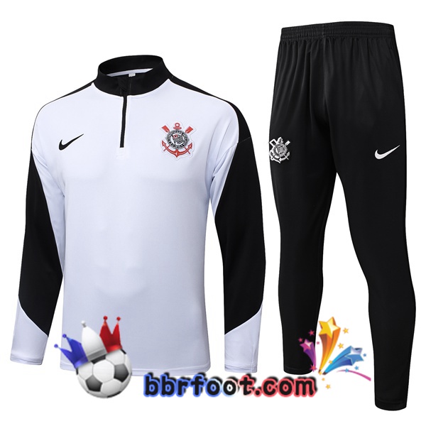 Survetement Foot Corinthians Blanc 2025/2026