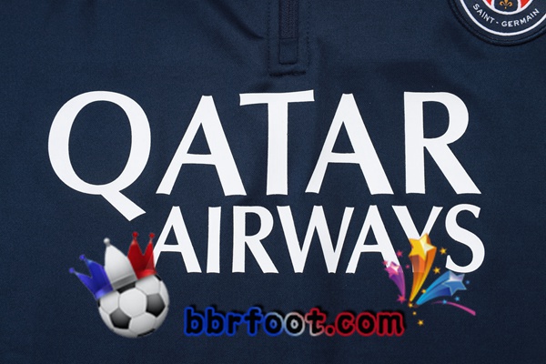Survetement Foot Paris PSG Bleu Royal 2025/2026
