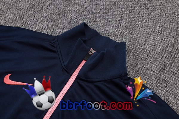 Survetement Foot - Veste FC Barcelone Bleu Royal 2025/2026