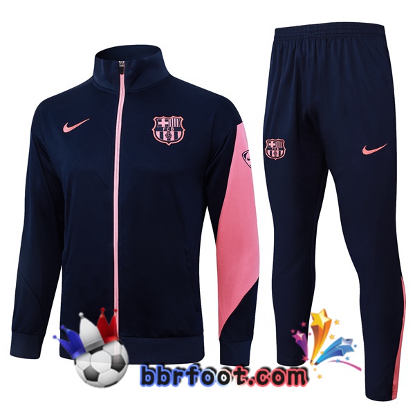 Survetement Foot - Veste FC Barcelone Bleu Royal 2025/2026