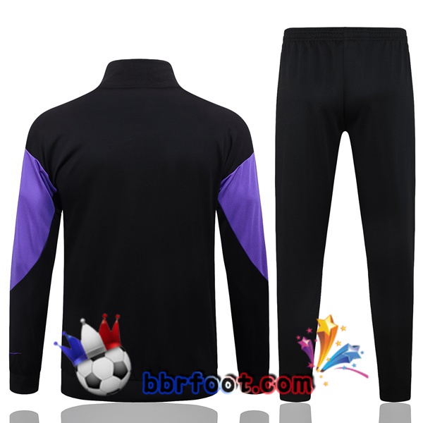 Survetement Foot - Veste FC Barcelone Noir 2025/2026