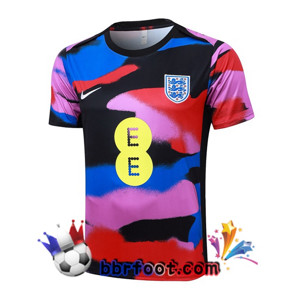 Training T-Shirts Angleterre Bleu Rouge Noir 2025/2026