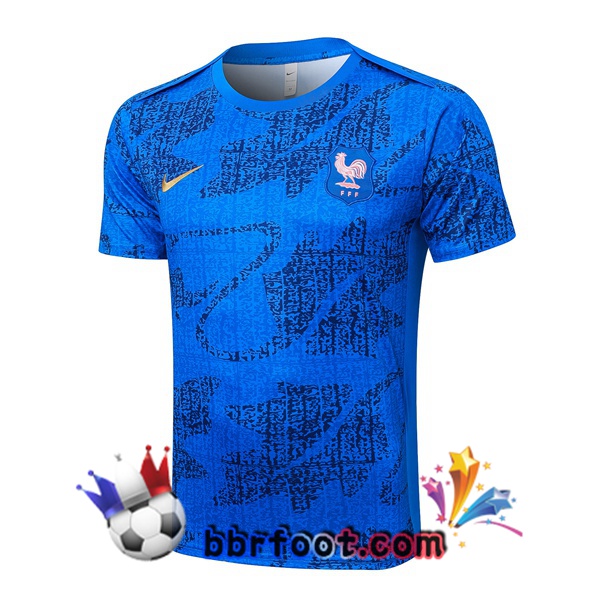 Training T-Shirts France Bleu 2025/2026