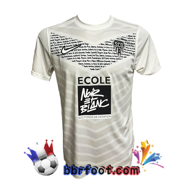 Maillot Foot Angers SCO Exterieur Blanc 2025/2026