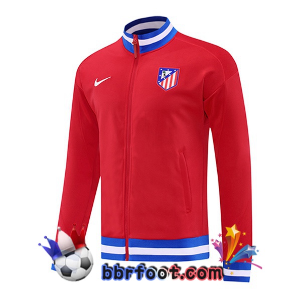 Veste Foot Atletico Madrid Rouge 2025/2026
