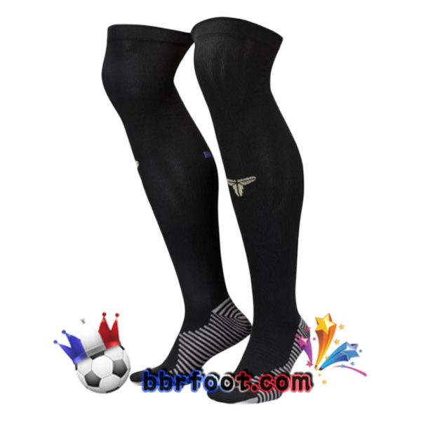 Chaussettes Foot FC Barcelone Exterieur Noir 2025/2026