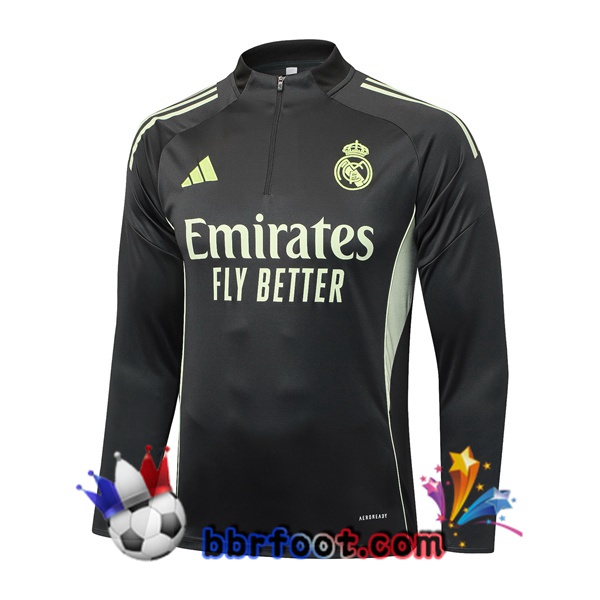 Sweatshirts Homme Real Madrid Gris 2025/2026