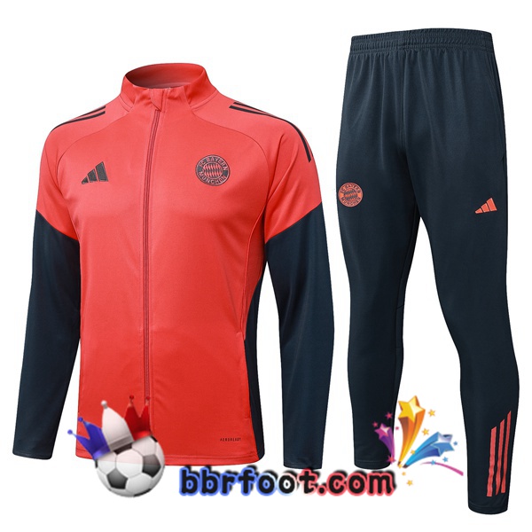 Survetement Foot - Veste Bayern Munich Orange 2025/2026