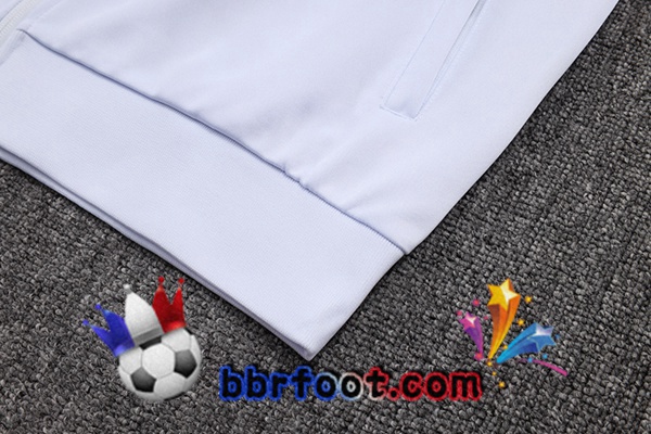 Survetement Foot - Veste Real Madrid Blanc 2025/2026