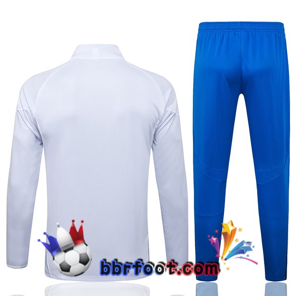 Survetement Foot - Veste Real Madrid Blanc 2025/2026
