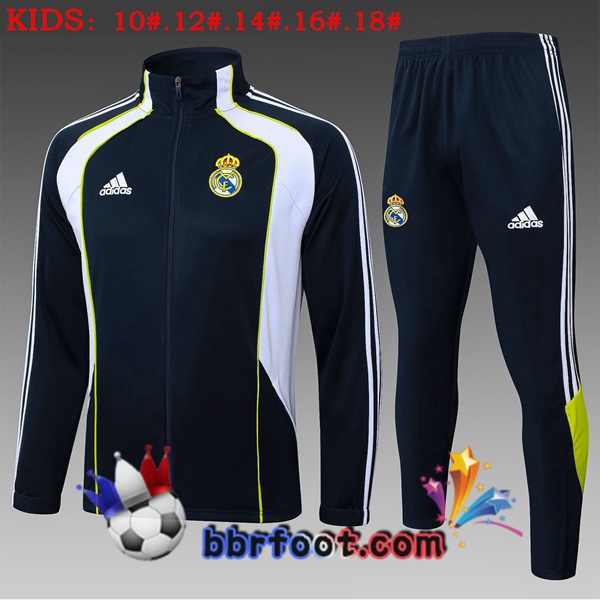 Survetement Foot - Veste Real Madrid Enfant Bleu Royal 2025/2026