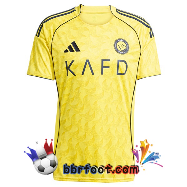 Maillot Foot Al-Nassr FC Domicile Jaune 2025/2026