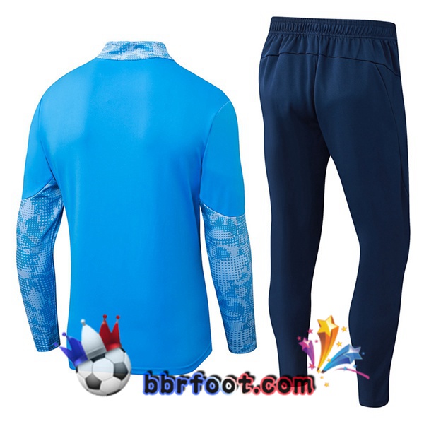 Survetement Foot Manchester City Bleu 2025/2026