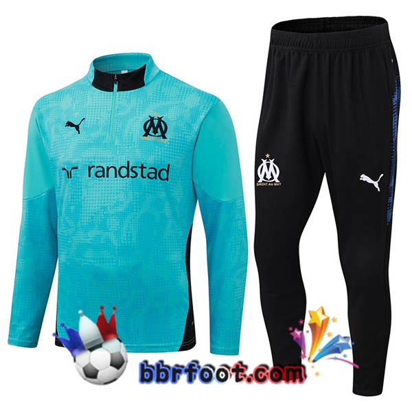 Survetement Foot Marseille OM Bleu 2025/2026