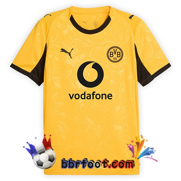 Maillot Foot Dortmund BVB CUP Jaune 2025/2026