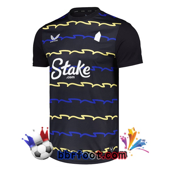 Maillot Foot Everton Third Noir 2025/2026